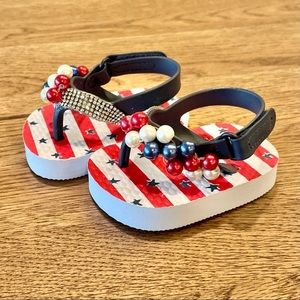 Custom Old Navy Baby Flip Flops
